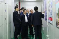 宜春市电子信息产业链招商小分队莅临九游网页版·网站入口-九游online(中国)参观调研